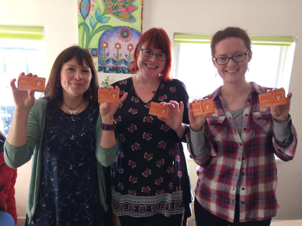 Bridges Centre Monmouth business cards