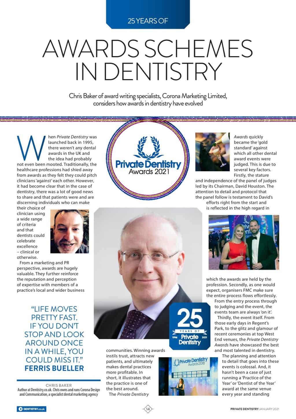 Private Dentistry celebrates 25 years