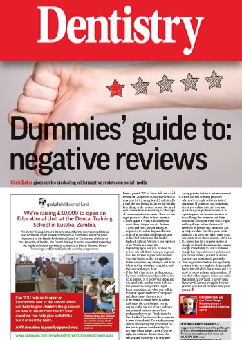 bad reviews and dentists